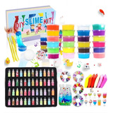 Kit De Slime Para Niños, Niñas, 108 Piezas