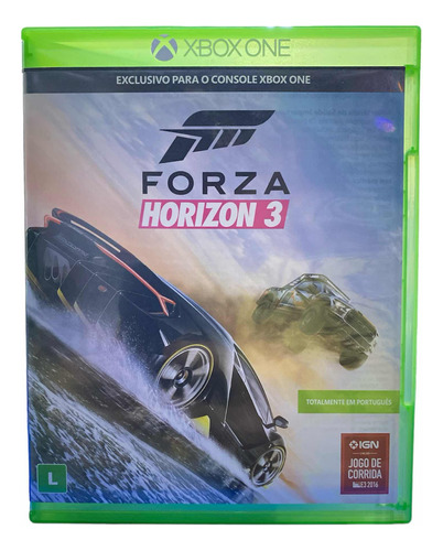 Jogo Forza Horizon 3 Xbox One Original Usado Perfeito