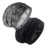 Gorro De Dormir Con Forro De Saten De Seda, Ajustable Para P