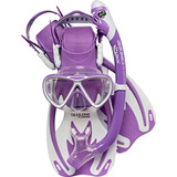 Set Snorkeling Cressi Rocks Dry Niños Envio Gratis!!