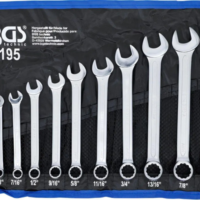 Juego Llaves Combinadas, Standard 1\u002F4-5\u002F16 | Bgs 1195 | Envío gratis
