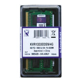 Ddr3 4gb 1333 Sodimm Kingston Kvr1333d3s9/4g