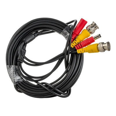Cable Siames 20 Metros Para Camaras Seguridad Cctv Bnc Video | MercadoLibre