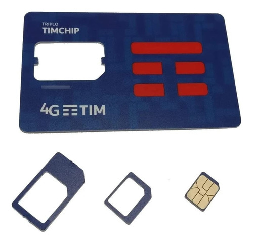 Chip Tim 4g Pré Pago Ddd Automático Qualquer Ddd Do Brasil!!