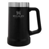 Caneca Stanley Térmica Cerveja Com Alça Inox 709ml Preta