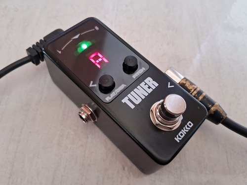 Pedal Kokko Afinador Para Guitarra Chromatic Tuner