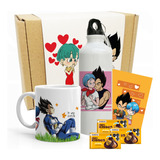 Taza Vegeta Y Bulma / Dragon Ball San Valentin / Taza Bulma