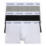 Bóxers Calvin Klein Cotton Trunk Pack De 3 Hombre Multicolor