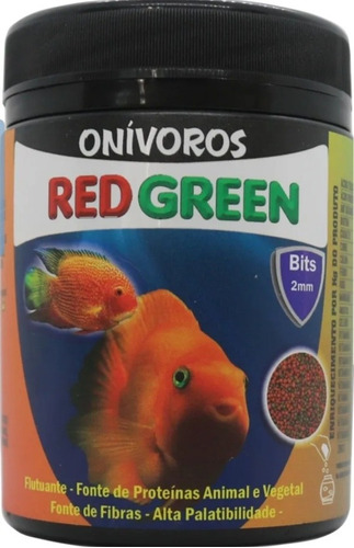 Ração Maramar Red Green Onivoros 454gr-bits 2mm