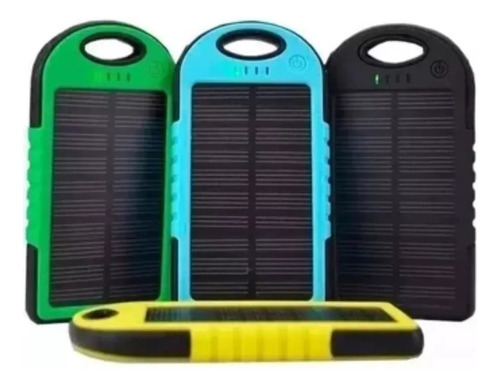 Cargador Power Bank Panel Solar 12000mah Bateria Y Linterna