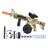 Gel Ball Surge Blaster M4a1 Con Gafas, Gel De Agua Eléctrico