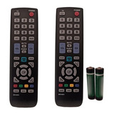 Paquete 2 Controles Para Pantalla Samsung  Lcd Led No Smartv