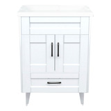 Mueble Vanitorio Deluxe Pvc 60cm F Blanco