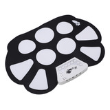 Kit De Batería Enrollable Drums Practice Pad, 9 Almohadillas