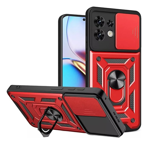 Funda Antigolpe Con Proteccion Camara Para Moto Edge 40 Pro