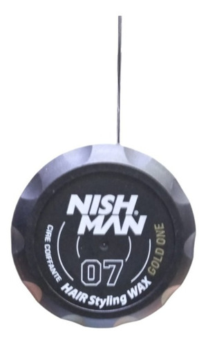 Nish Man Styling Wax Pomada Fijacion De Cabello 