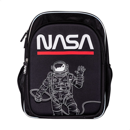 Mochila Escolar Oficial Nasa Astronauta Minimalista 3d