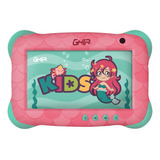 Tablet Para Niño Ghia 7 Pulgadas Ram 2gb 32gb Sirena Color Rosa