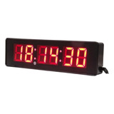 Relógio Cronometro Digital Led Parede Mesa Com Controle