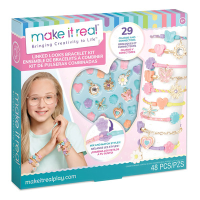 Kit De Pulsera Diy Linked Looks: Crea, Combina Cuentas
