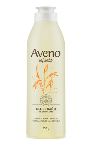 Aveno Gel De Baño Infantil Con Avena X250 G