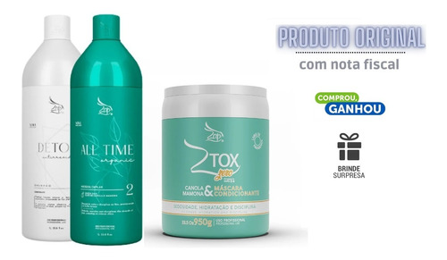 Progressiva Zap Organic All Time & Ztox Zero Formol 950g