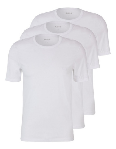 Camisetas Interiores Boss 3 Pack Cuello Redondo - Originales