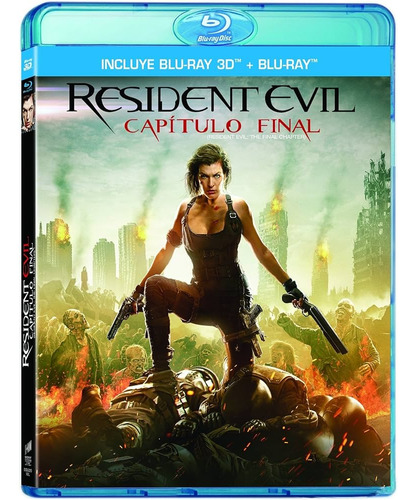 Resident Evil Capitulo Final 6 / Blu-ray 3d + Blu-ray Nuevo
