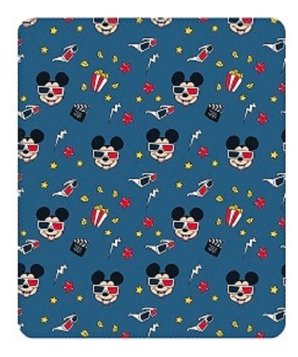 Manta Coral Super Suave Mickey Mouse Azul 127x152/ Jp Ideas