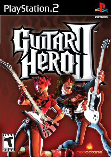 Guitar Hero Ii 2 Standard Edition Redoctane Ps2 Juego Físico