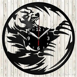 Reloj Corte Laser 3704 Animales Oso Garras 