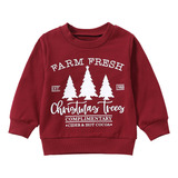 Sudadera De Invierno Para Bebés Pequeños, Árbol De Navidad D