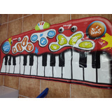 Alfombra Piano Musical Para Niñas/os De 3 A 7 Años.