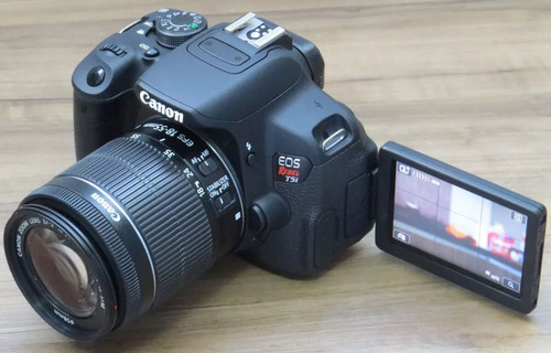 Canon Eos Rebel Kit T5 + Lente 18-55mm Is Stm Dslr