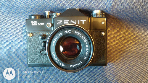 Zenit 12xp Nova Boa Não É Canon Pentax Nikon. Fotômetro Ok. 