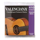 Encordadura La Valenciana Para Guitarra Clasica Vags-410t