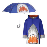  Capa De Chuva Infantil Com Conjuntos De Guarda-chuva Para M
