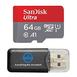 Sandisk - Tarjeta De Memoria Micro Sdxc De 64 Gb