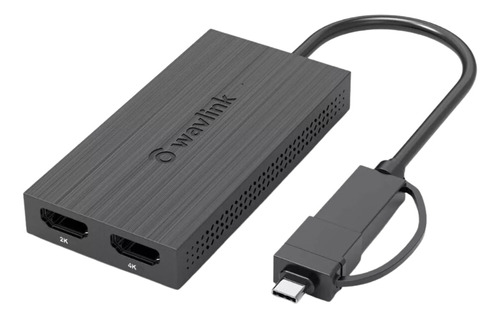 Dock Dois Hdmi Para Estender Tela Vídeo No Macbook M1 M2