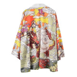 Hombres Y Mujeres Kimono Abrigo Yukata D006