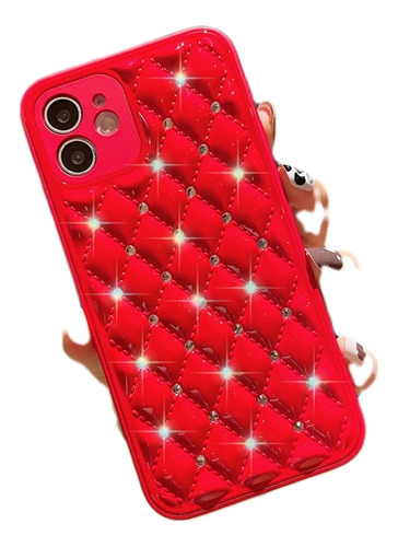 Carcasa Acrilica Deluxe Para iPhone XR Roja 