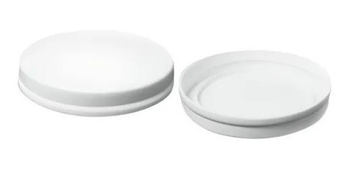 Tapas Plasticas Para Frascos De Yogurt X 5 Unidades