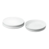 Tapas Plasticas Para Frascos De Yogurt X 5 Unidades