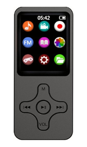 Reproductor De Música Walkman Mp3 Con Tarjeta 16g Tf