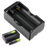 Cargador Universal Baterías 14500 18650 16340 Cr123 Doble