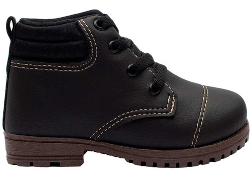 Bota Coturno Infantil Masculino Menino Botinha Leve 09.02