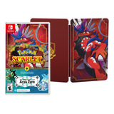 Pokemon Scarlet + Hidden Treasure Of Area Zero + Steelbook