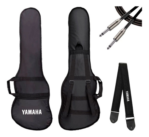 Capa Bag Almofadada Luxo Para Baixo Yamaha + Acessórios