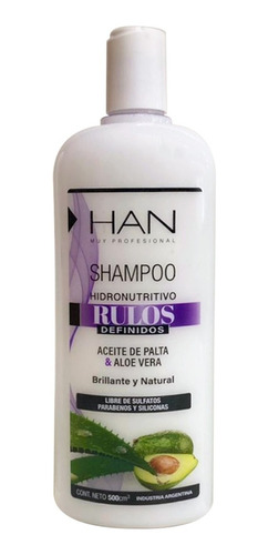 Han Shampoo Rulos Definidos X500ml #apto 