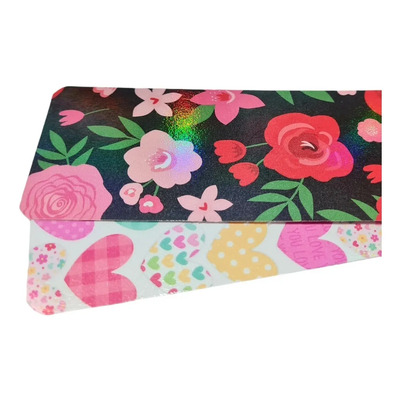 Rollo Laminado Termico Holografico Arcoiris